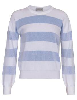 Jersey Bayly blanco/azul