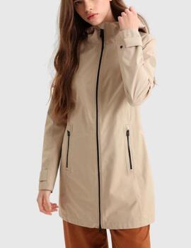 Parka CFWWOU0601FRUT2886 Beige