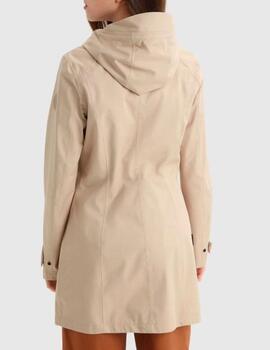 Parka CFWWOU0601FRUT2886 Beige