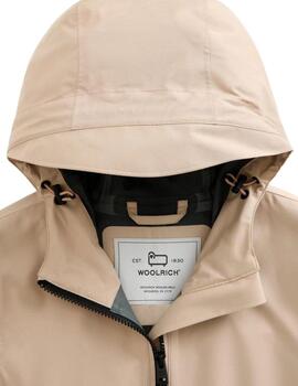 Parka CFWWOU0601FRUT2886 Beige