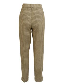 Pantalón M04357 03469 Camel Rayas