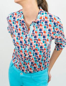 Blusa 103 GEO Turquesa