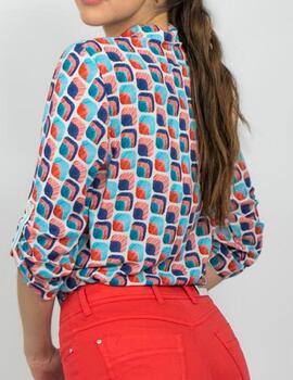 Blusa 103 GEO Turquesa