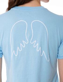 Camiseta EMILIE ANGEL Azul