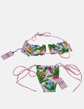 Bikini Superior LYAM Estampado Hawaiano