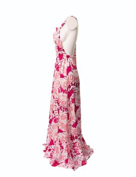 VESTIDO WV183 00 T 1 ESTAMPADO ROSA