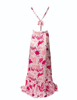 VESTIDO WV183 00 T 1 ESTAMPADO ROSA