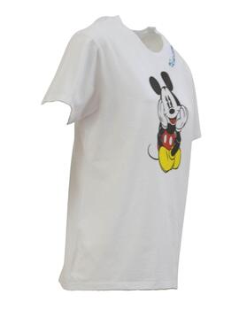 Camiseta EMILIE MICKEY SIT Blanco