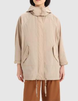 Parka CFWWOU0619FRUT2892 Beige