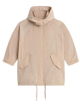 Parka CFWWOU0619FRUT2892 Beige