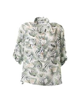 BLUSA 103 PALM ESTAMPADO VERDE