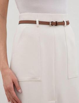 Falda P05965A Crema