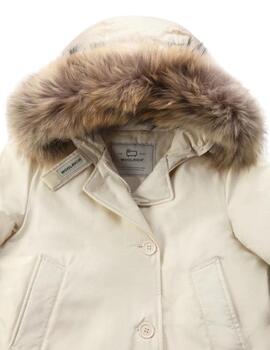 Parka CFWWOU0540FRUT0001 Crema