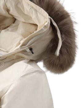 Parka CFWWOU0540FRUT0001 Crema