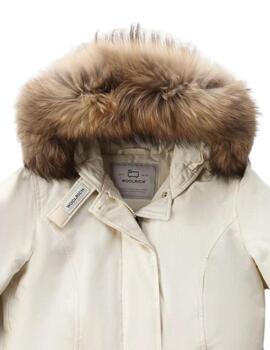 Parka CFWWOU0538FRUT0001 Crema