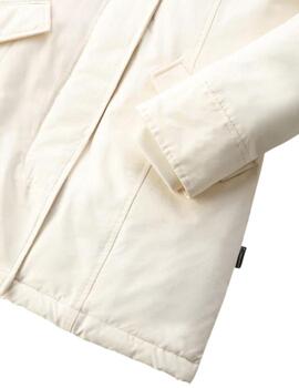 Parka CFWWOU0538FRUT0001 Crema