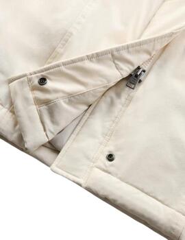 Parka CFWWOU0538FRUT0001 Crema