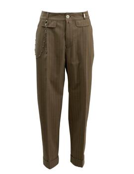 Pantalón 702790 Camel rayas