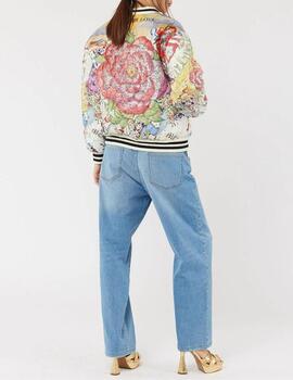 Bomber 223L50278 Estampado Rosa