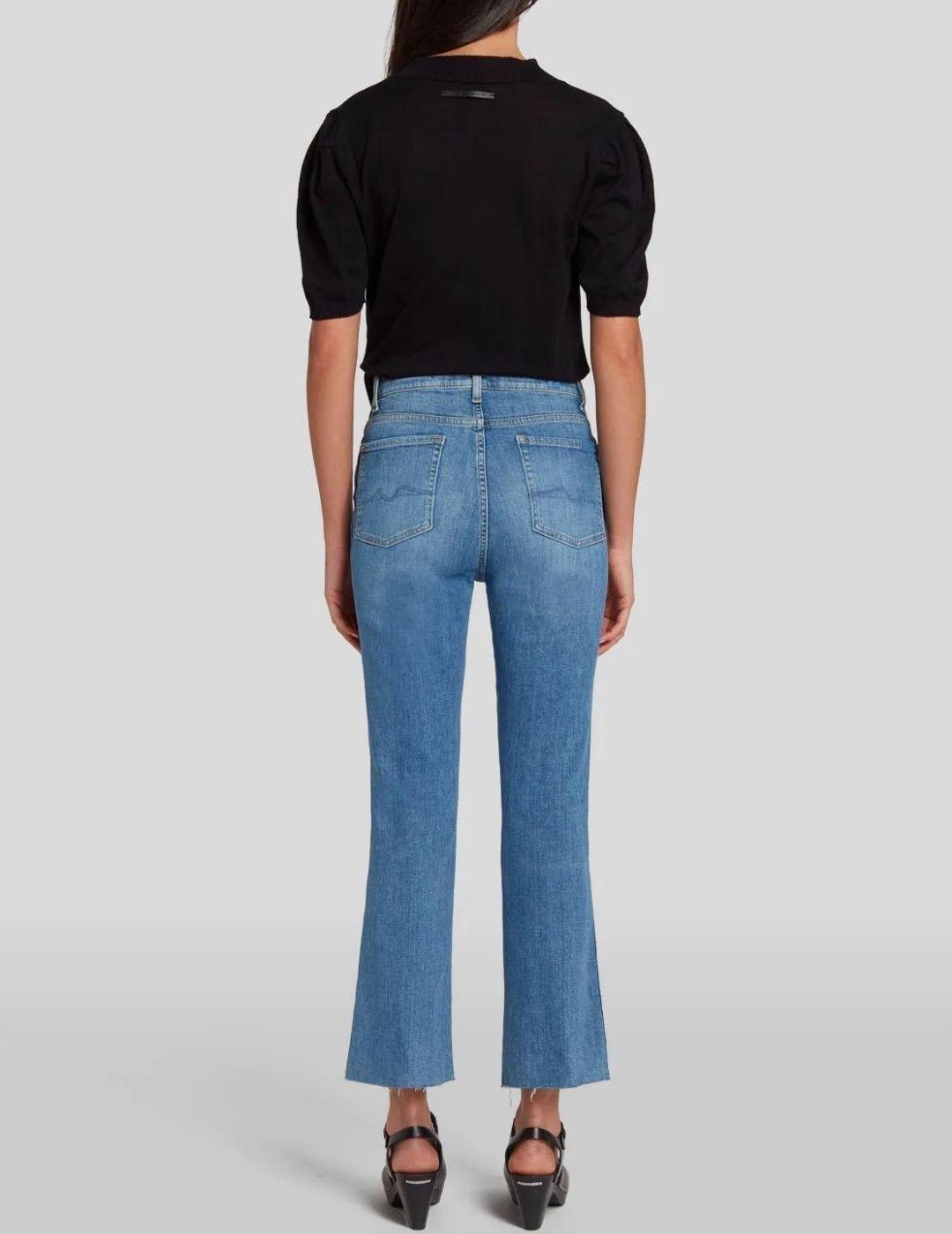 Pantalón HW SLIM KICK Azul Claro