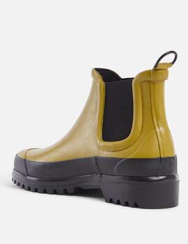 Botas Chelsea Rainwalker Dorado/Negro