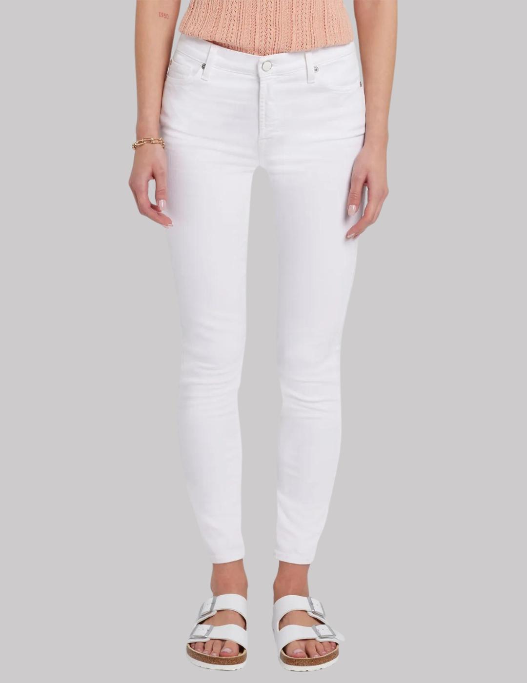 Pantalón HW SKINNY CROP Blanco