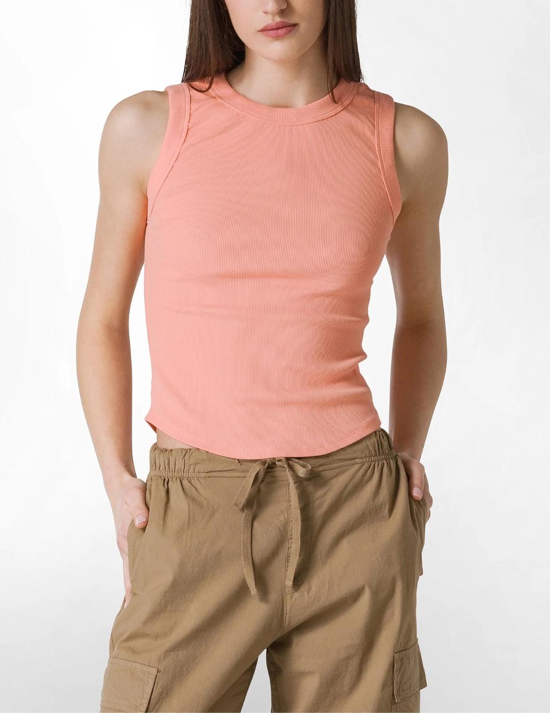 Camiseta D02420 Naranja