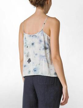 Top D02170 Estampado Azul