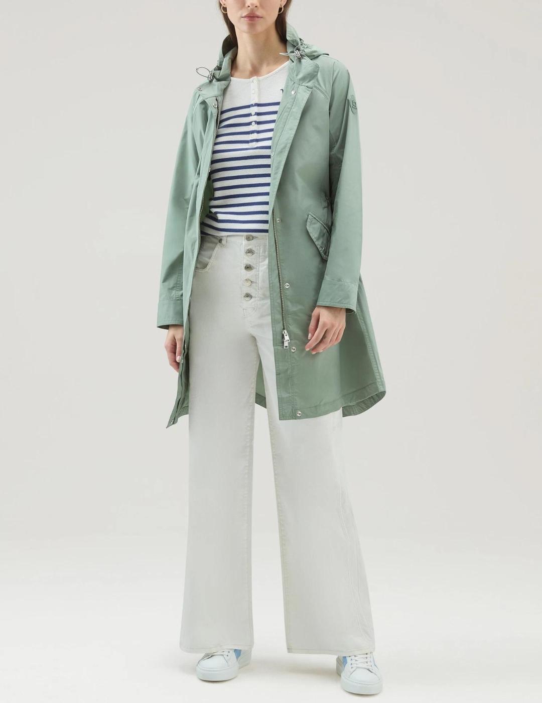 Parka CFWWOU0787FRUT3128 Verde