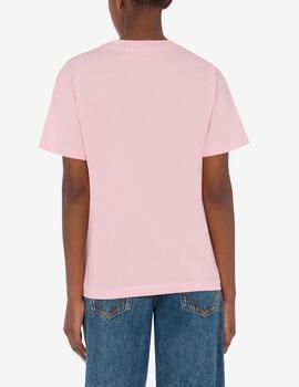 Camiseta 241K2A0719 Estampado Rosa