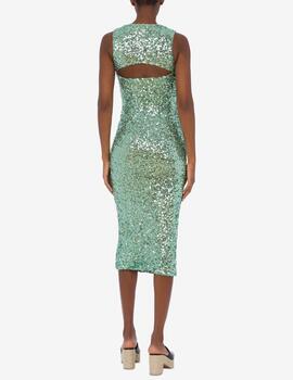 Vestido 241K2J0450 Verde agua