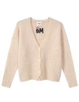 Cárdigan 224S91203 Beige