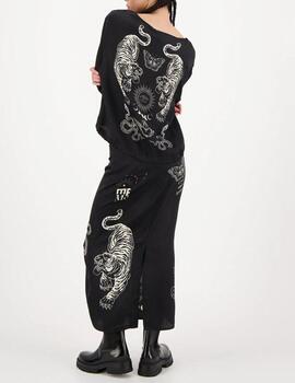 Falda 224L60372 Negro