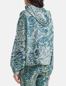 Sudadera D22420 Estampado verde