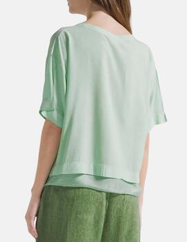 Camiseta D22341 Verde agua