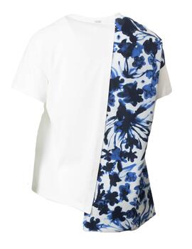 Camiseta CREATION estampado azul