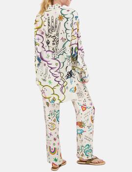 Pantalón 125L15802 Estampado