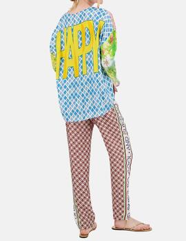 Blusa 125L31355  Estampado flores