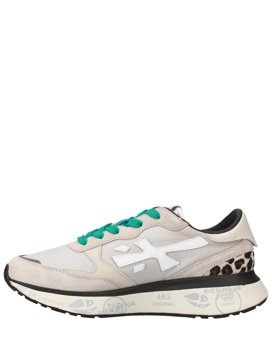 Deportivos LAURYN  7480 Beige/ Leopardo