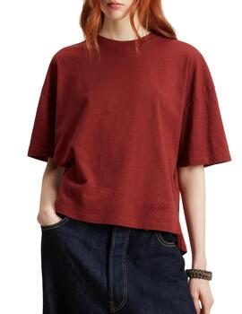 Camiseta CFWWTE0103FRUT4061 Teja