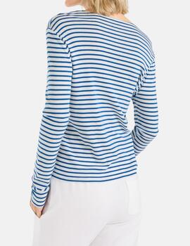 Camiseta 815 23 080 Rayas Azul