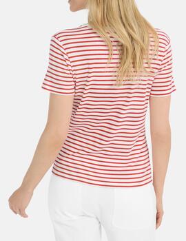 Camiseta 810 23 253 Rayas Rojo