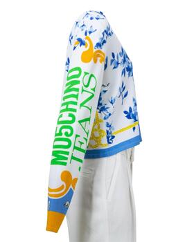 Chaqueta 251K2A0928 Estampado azul