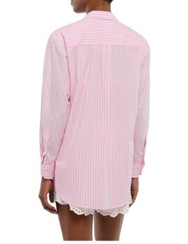 Camisa BRIG001  04186H Rayas Rosa