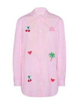 Camisa BRIG001  04186H Rayas Rosa