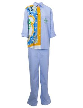 Pantalon  251K2A0328 Azul rayas