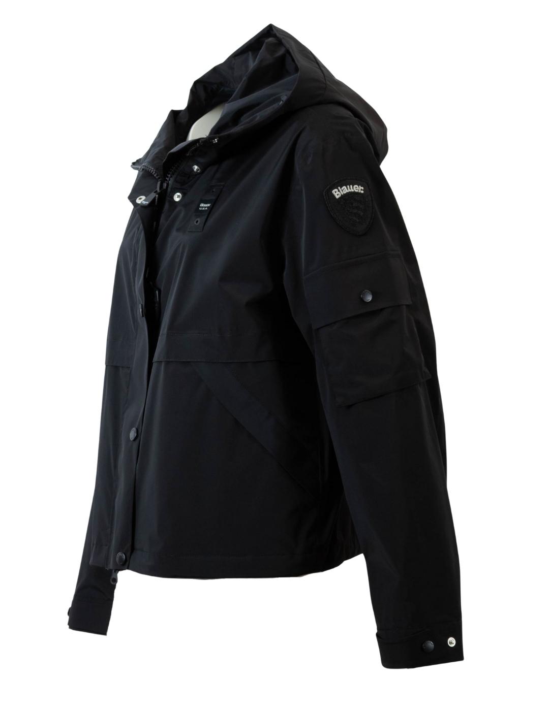 Parka 25SBLDC11335 Negro