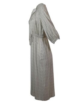 Vestido M02275 Cuadros camel