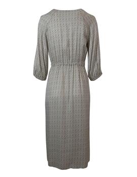 Vestido M02275 Cuadros camel