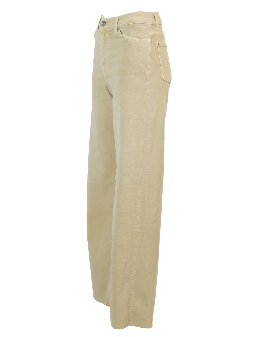 Pantalón LOTTA CROPPED COLD BREW Beige